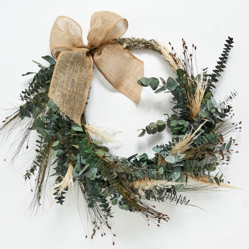 Joy To The World Large Christmas Wreath - alternate view