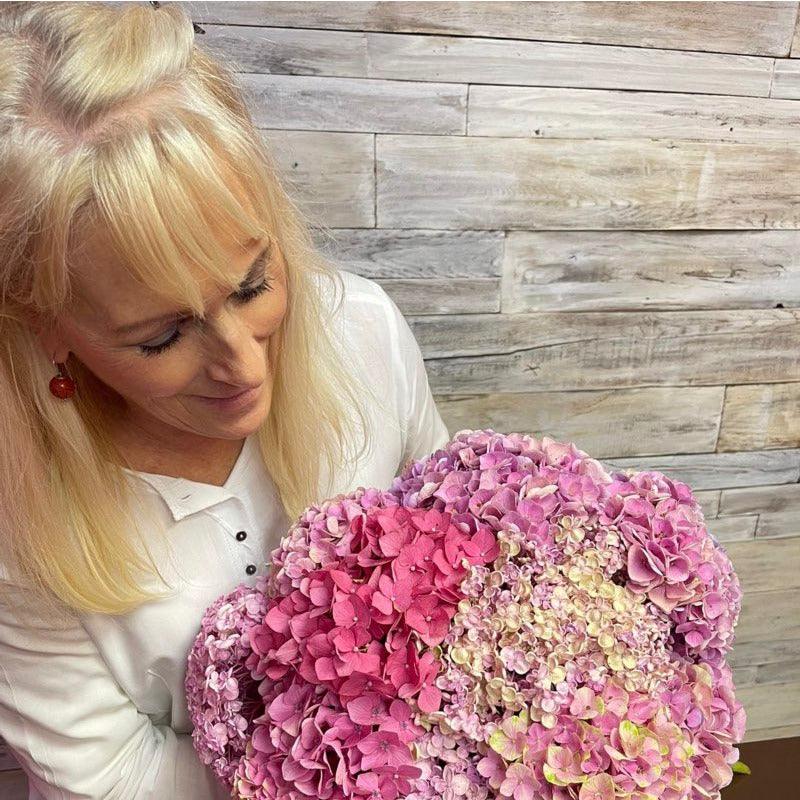 Pink Hydrangea Bouquet | Fabulous Flowers Florist Near Me