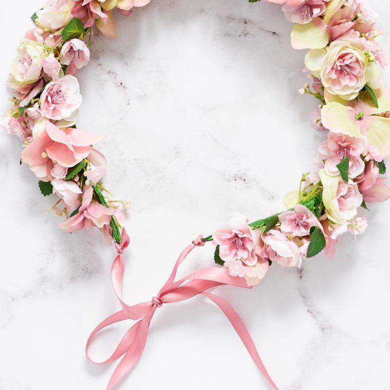 Cute silk flower headpiece for birthdays | Fabulous Flowers Florist