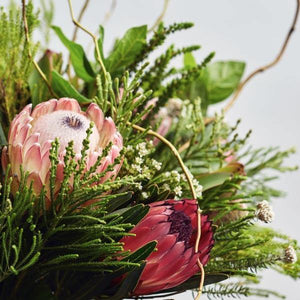 Protea Vase Arrangement - Fabulous Flowers Cape Town Flower Delivery