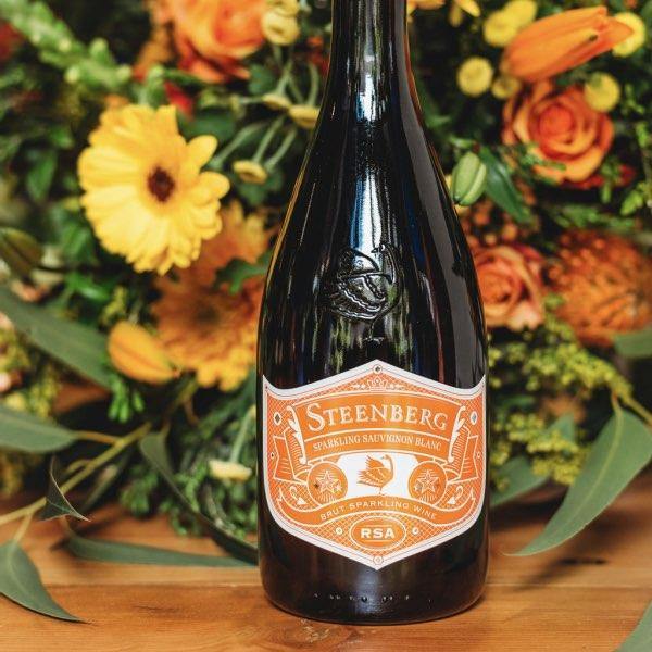 Steenberg Sparkling Sauvignon Blanc with Fabulous Flowers