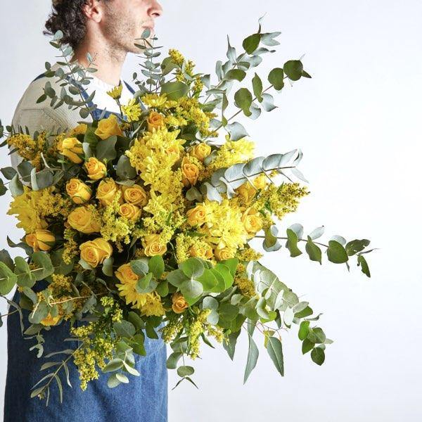 Sunkissed Yellow Bunch - Quality flowers for Cape Town delivery