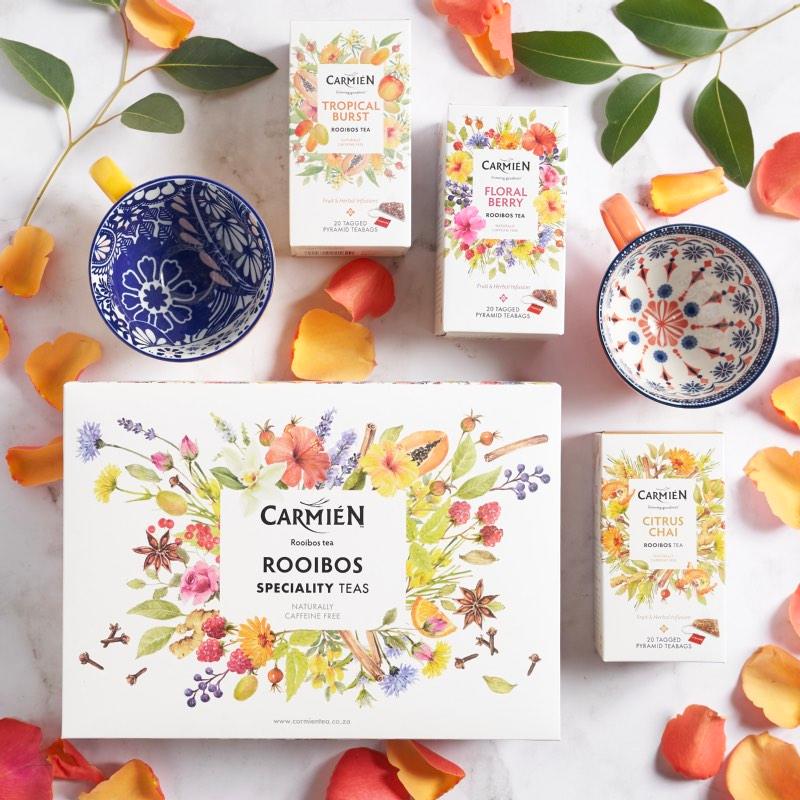 Gift Box with speciality teas from Carmien | Fabulous Flowers and Gifts
