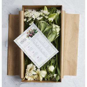 White Flowers in a Box - Fabulous Flowers Cape Town Flower Delivery